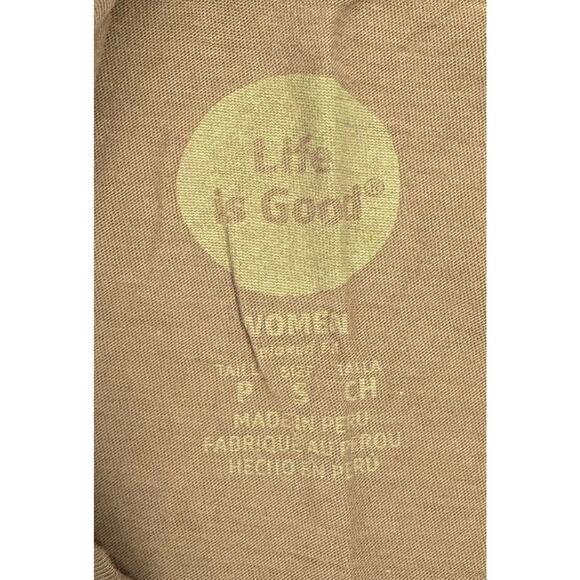 Life Is Good Women's Spread Good Vibes Sunset Tee Woodland Green Size Small - Picture 4 of 5